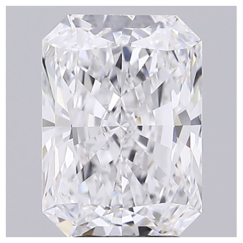 3.89ct D VVS2 Radiant Cut