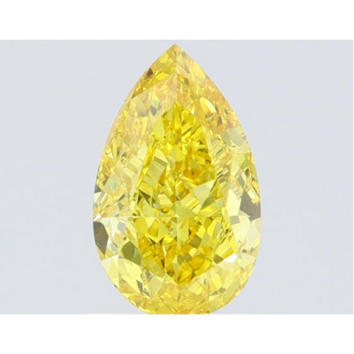 1.06ct Pear Shape Fancy Vivid Yellow SI1